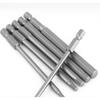 100mm 8pcs Hex Head Allen Wrench Drill Bits Set SAE Metric Allen Electric Hexagonal Bit Screwdriver Socket Bit Power Tool Parts
