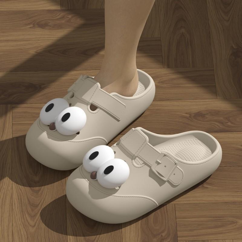 Flower Dotted Eva Slipon Shoes For Women And Men Summer Casual Nonslip Waterresistant Footwear