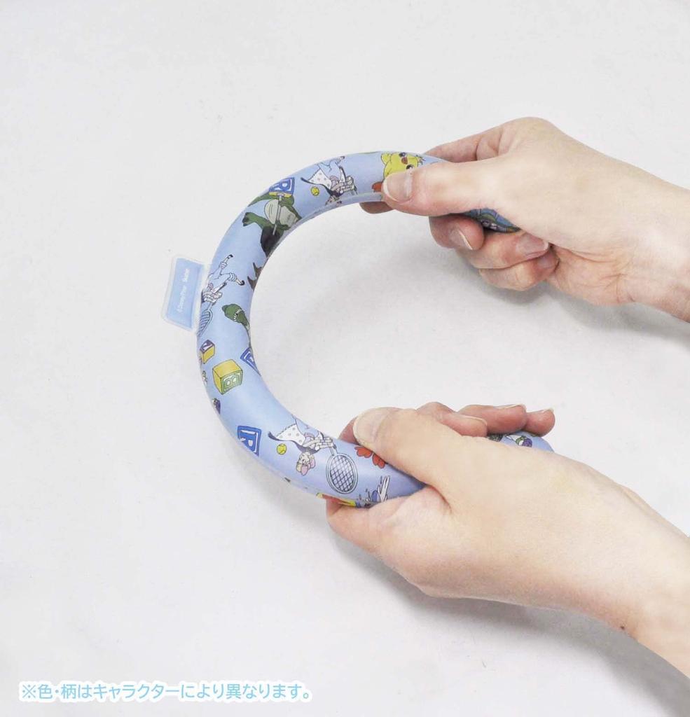 Skater Reusable Cooling Ring Neck for Women and Sanrio Cooler, Medium, Children, "I'm Doraemon" Design, NCL1-A