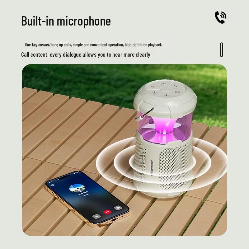 Беспроводной портативный Bluetooth-динамик Newmine, штекер CN (адаптер в комплекте) (Китайская версия)