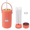 Orange Electric Portable Dryer Travel Clothes Dryer 4 Wind Speed Mini Small Dryer Machine with Shoe