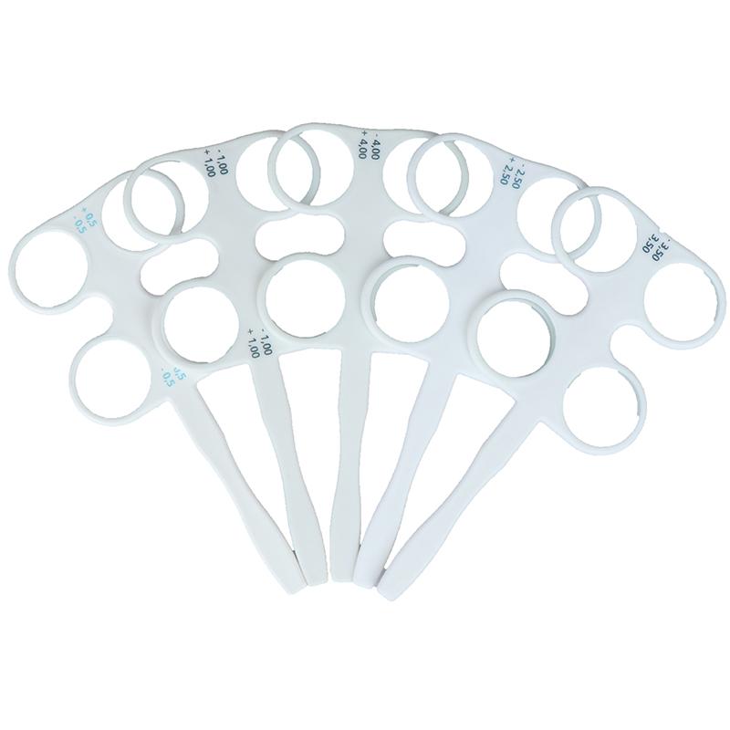 ±0.50D To ±4.50D Optical Flipper Optometry Plastic Flip Lens Confirmation Test