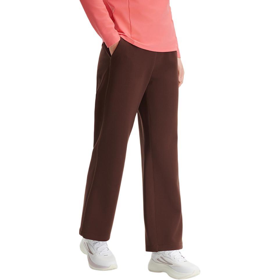 FILA Knitted Sweatpants Women's Bitter Coffee Umber A11W441608F-BN