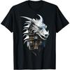 Скульптура Дракона Искусство Животное Графика Футболка с Драконом