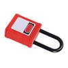 38mm Safety Padlock Red Nylon Insulation Anti Slip Lockout Tagout Locks for Industrial