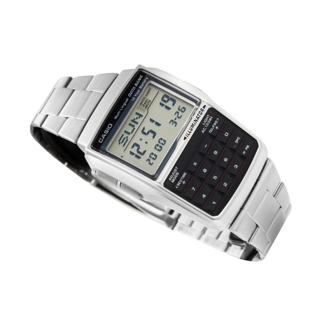 Casio Youth Digital Data Bank 5 Alarm Multi-Lingual DBC-32D-1ADF DBC-32D-1 Мужские часы
