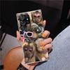 Monkey Memes Phnoe Case for Samsung Galaxy S26 S25 Edge S23 S24 Ultra S22 Plus S21 S20 FE Unique Cover Soft Coque Galaxy S25 S23