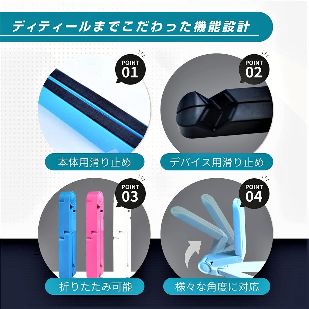 Maxlaser Mobile Stand Monitor Stand iPad Bracket Foldable Angle Adjustable Tabletop (Black)