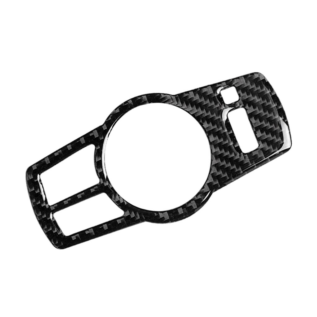 Replacement for BMW F10 F07 F01 F25 F26 Carbon Fiber Interior Headlight Shift Button Decorative Cover Car Styling