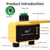 Smart Irrigation Water Timer Automatic Solar Timing Controller 1/2 Outlets Watering Timer System Plant Waterer for Garden Lawn