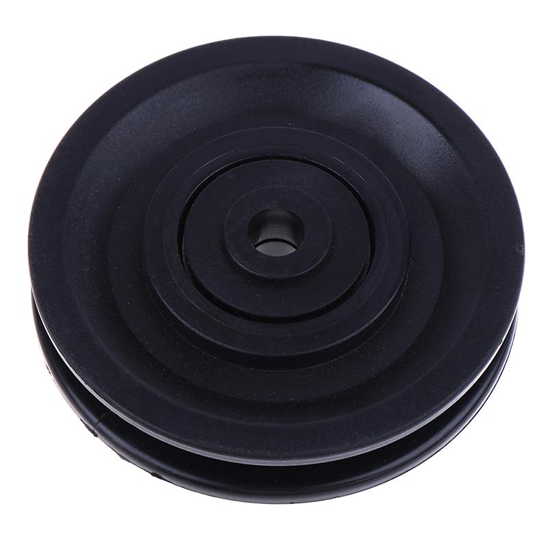 90Mm Diameter Nylon Bearing Pulley Wheel Cable Gym Fitness Equipment Part