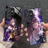 HSR Herta Glass Чехол для мобильного телефона для Samsung Galaxy A56 55 54 53 52 51 36 35 34 23 16 15 5G Цветная обложка