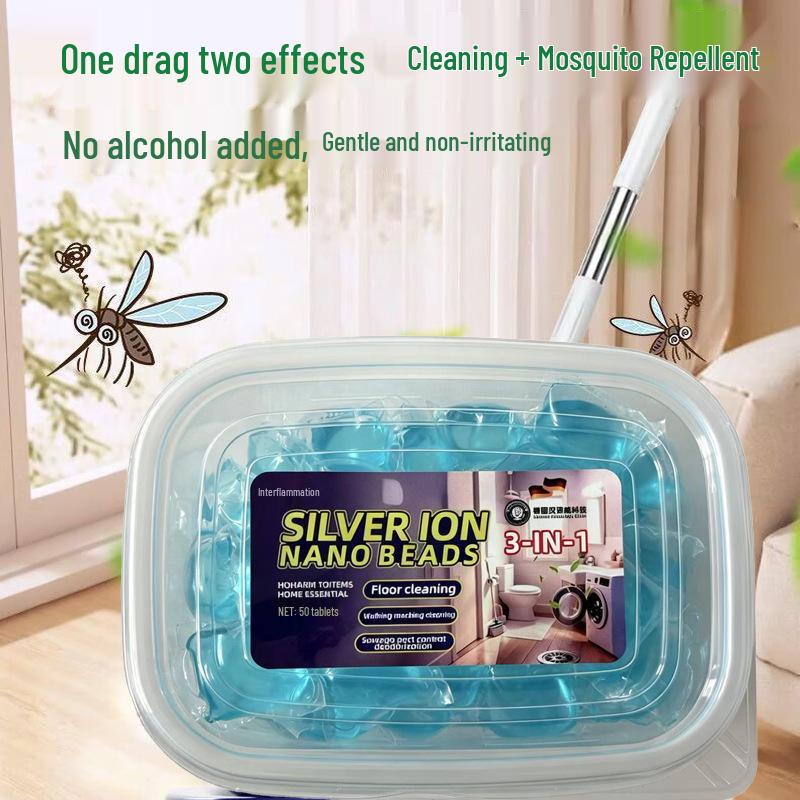 Silver Ion Nano Gel Beads: Powerful Pipe Deodorizer & Anti-Backflow Odor Eliminator