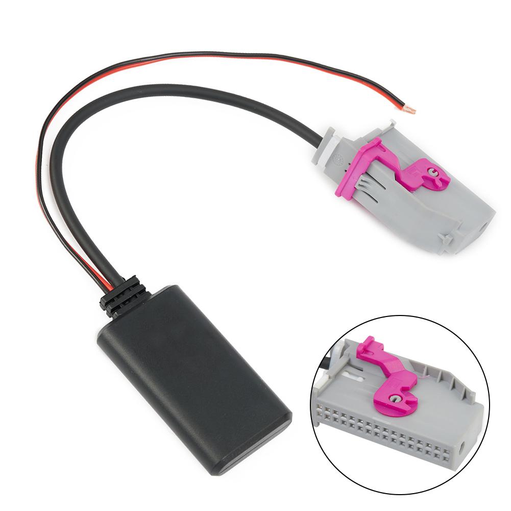 12V 32 Pin Plastic Adapter Aux Cable For A3/A4/A6/A8/TT/R8 RNS-E