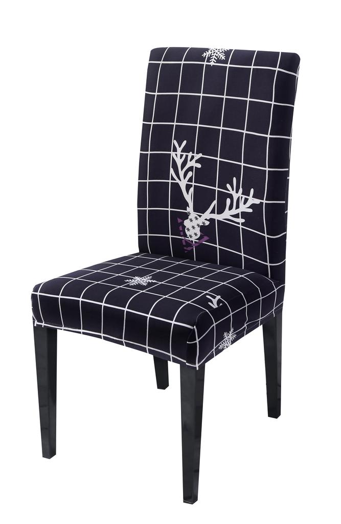 Christmas Chair Cover Seat Protector Cheap Chair Covers For Holiday Party Dining Room Kitchen Hotel Living Room Chair Cover 1 PC