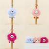 Teeth Carrot Protrude Rabbit Hairball Doll Keychain Bag Plush Doll Pendants