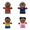 Cartoon Black Half Body Hand Puppet For Interactive Storytelling