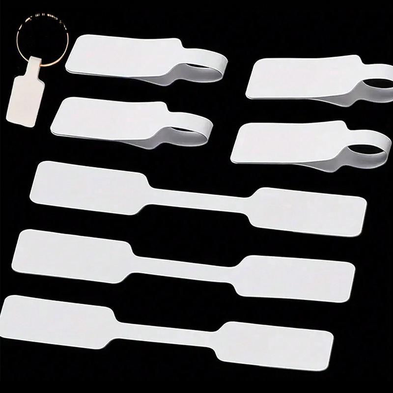 WTEMPO Self-Adhesive Jewelry Tags Necklaces Earrings Bracelets Paper Tags Jewelry Display Price Labels Gift Packaging Decor Labels