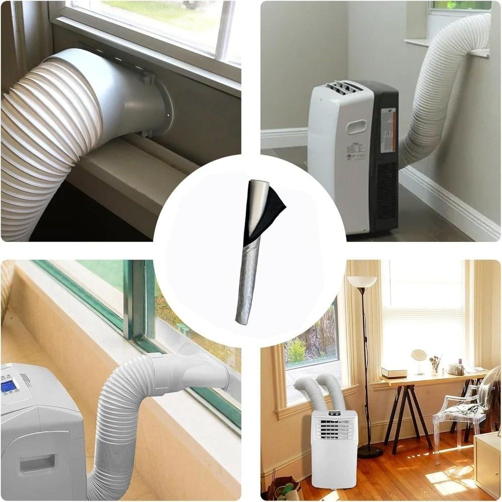 Heat Insulation AC Hose Insulation Sleeve Hose Protective Dust Sleeve Exhaust Tube Accessories