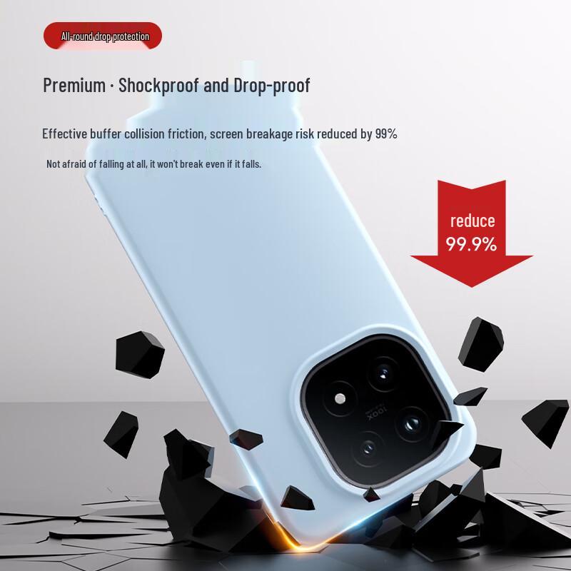 Премиальный жидкий силиконовый чехол для телефона vivo iQOO 15