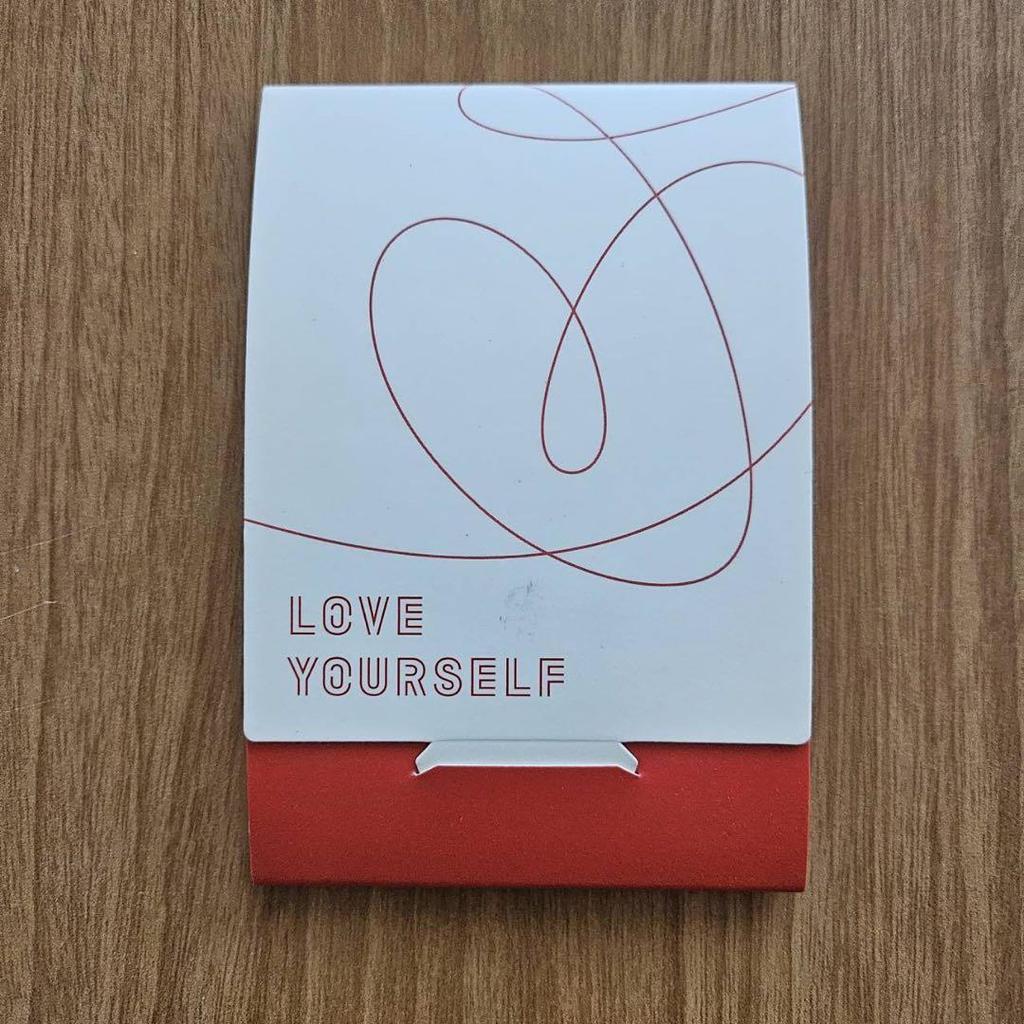 [Б/У] Полная мини-фотография BTS LOVE YOURSELF JAPAN Джин