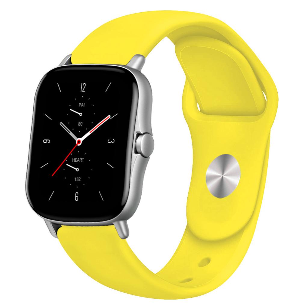 20 мм/22 мм ремешки для часов для Amazfit GTS 4/3/2/2e/Mini/GTR 42 мм/GTR 4/3 Pro Силиконовый браслет Amazfit helio/balance 2 bip 5 6 ремешок