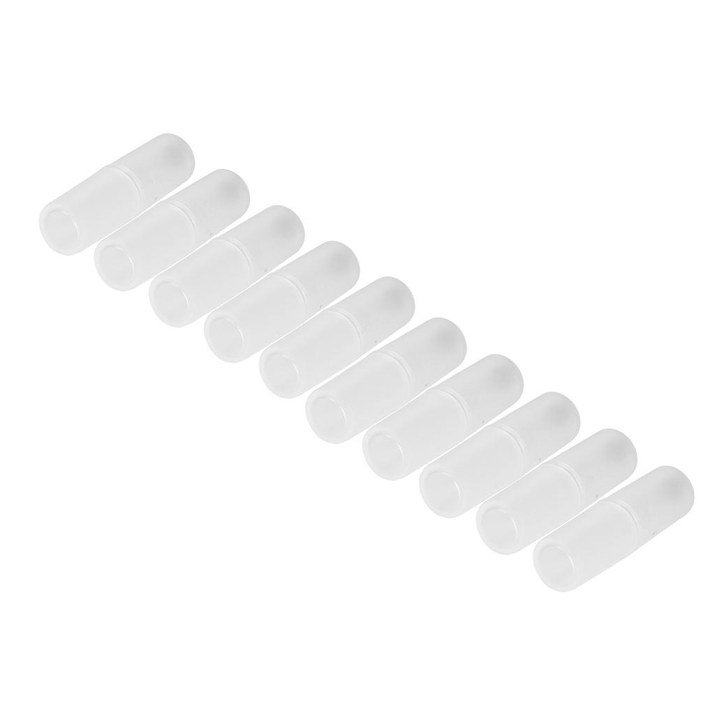 10 шт. AAA в размер AA Конвертер Адаптер для элементов питания Держатель Кейс Переключатель Прозрачный