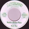 7-дюймовая пластинка BUSHMAN World Is A Better Place NAT09 Natchlious Reco UK Регги Ска Даб Б/у