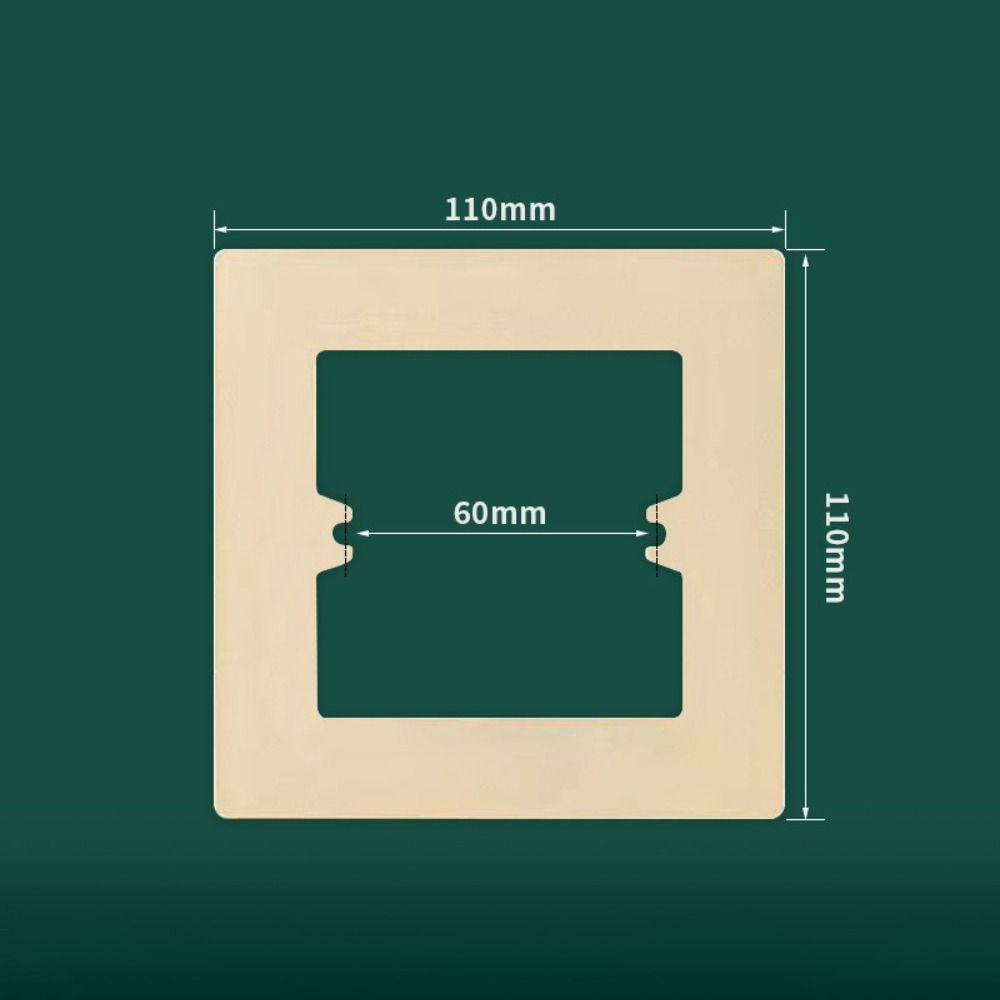 Универсальные настенные панели Пластиковая рамка для розетки выключателя Крышка выключателя Декоративная крышка Электрическая
