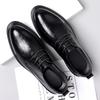 New Men'S Dress Shoes Comfortable Business Formal Leather Office Shoes British Style Groom Wedding Shoes For Men Oxford Lace Up