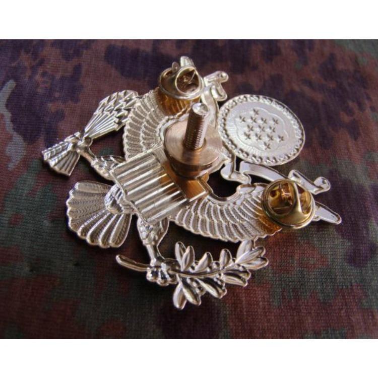 Металлический значок, значок на шляпу-кивер американской армии, значок на шляпу американской армии