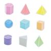 3D Geometric Shapes,3D Shapes Montessori Learning Toys,Multicolored Shapes,Geometric