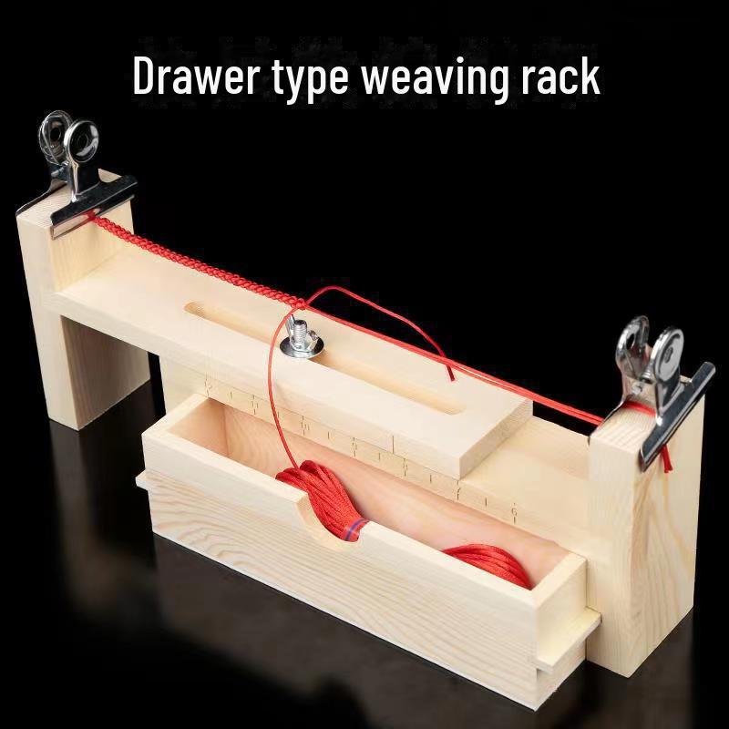 Инструмент для плетения деревянных браслетов и ожерелий ручной работы