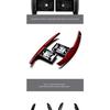 SK CUSTOM Carbon Fiber Steering Wheel Paddle Shifters for BMW F36 F21 F22 F32 F30 F02 F80 F11 F06 F20 F23 F10 F12 F26 F15 M3 M4