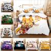 Cute Animal Zoo Cute Version Export Can Be Ordered Clear Digital Printing Three-Piece Quilt Cover