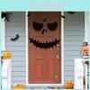 Креативное украшение на Хэллоуин Тканевые наклейки на дверь Рука-череп Тыква Для дома с привидениями