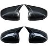 Side Mirror Cap Covers For Mercedes Benz A Class W177 A180 A200 A220 A250 + Black Replace