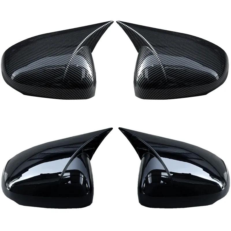 Side Mirror Cap Covers For Mercedes Benz A Class W177 A180 A200 A220 A250 + Black Replace