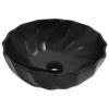 Black Ceramic Sink - VIDAXL - Round - Indoor Use - Countertop Installation
