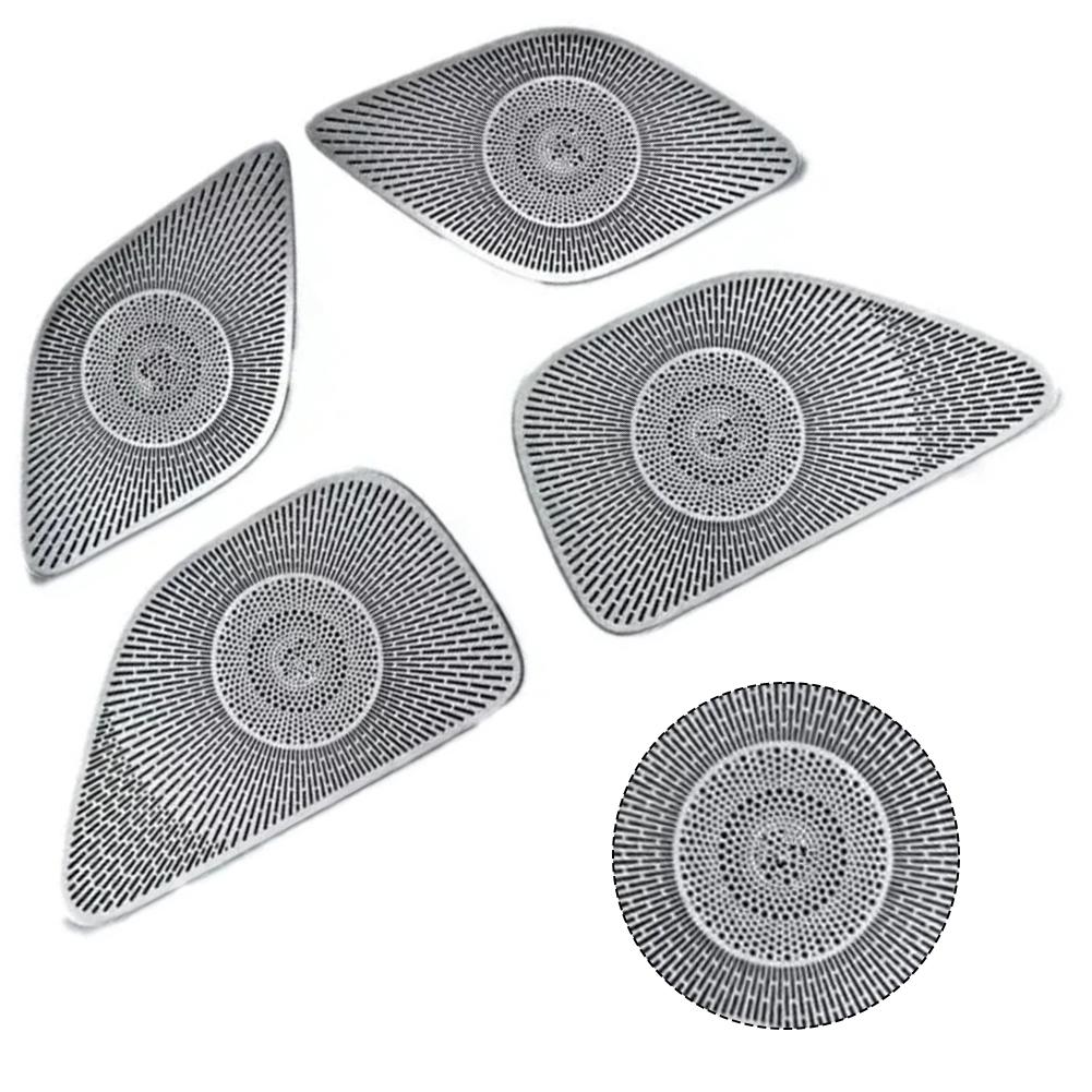 For Mercedes GLE W167 Door and Instrument Panel Protection Covers for Models From 2020 to 2025 Stainless Steel