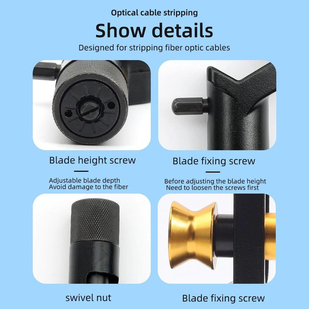 Горизонтальный бронированный нож для зачистки оптоволоконного кабеля 8-28,6 мм, машина для зачистки оптоволоконного кабеля, машина для резки бронированного оптоволоконного кабеля