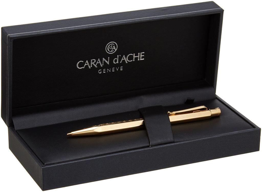 Механический карандаш Caran d'Ache Ecridor Chevron Золотой 0004-208 0.7мм