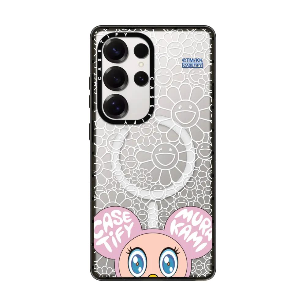 CASETiFY x Такаси Мураками Серия FULL BLOOM Магнитный противоударный чехол для Samsung Galaxy S23 S24 S25 S26+ Ultra Plus