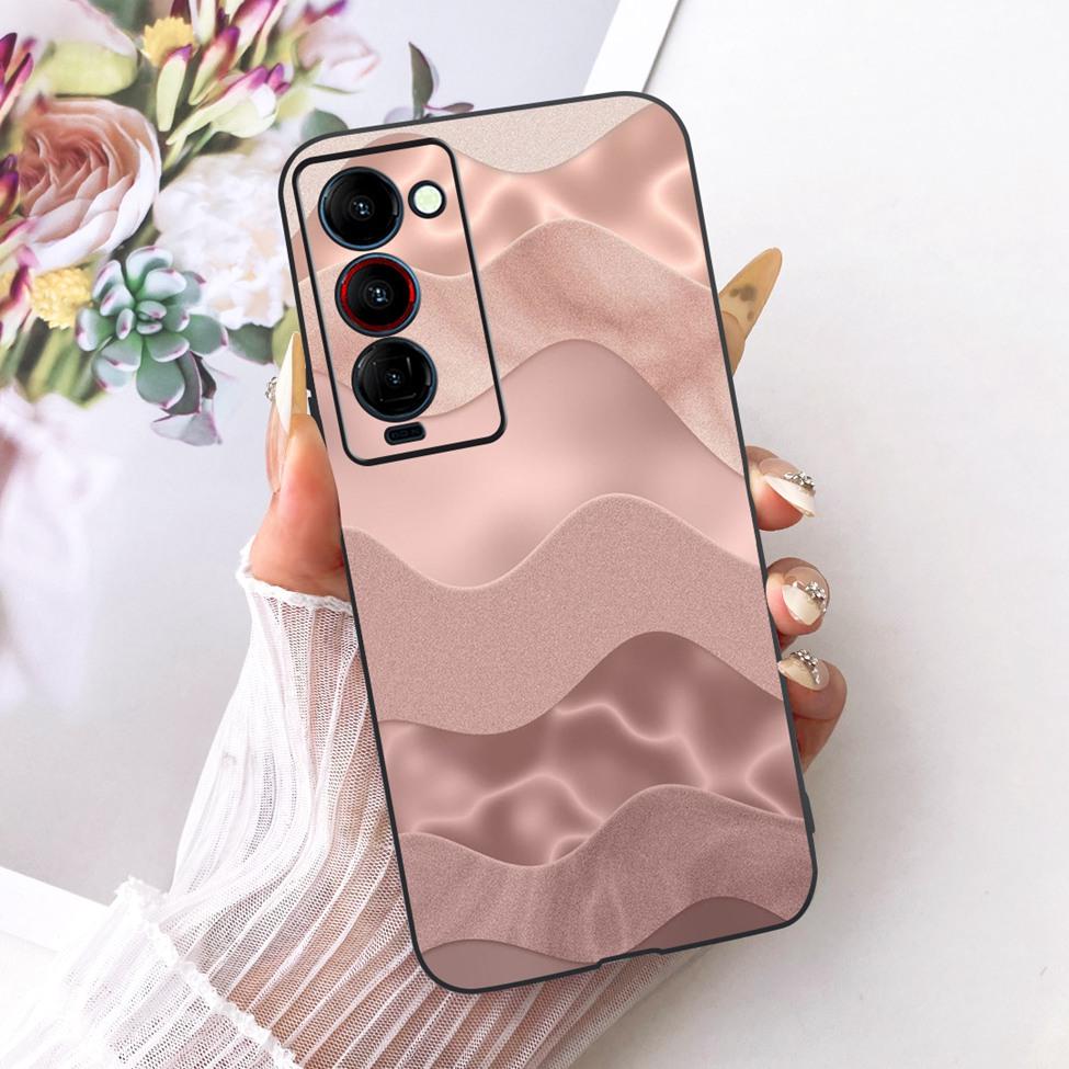 Чехол для телефона Tecno Camon 18P Чехол CH7 Милый Кот Модный Забавный Расписной Fundas Для Tecno Camon 18P Корпус