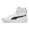 Puma Sky LX Mid Атлетические кожаные кроссовки с высоким верхом Унисекс кроссовки Черно-белые 372874-06