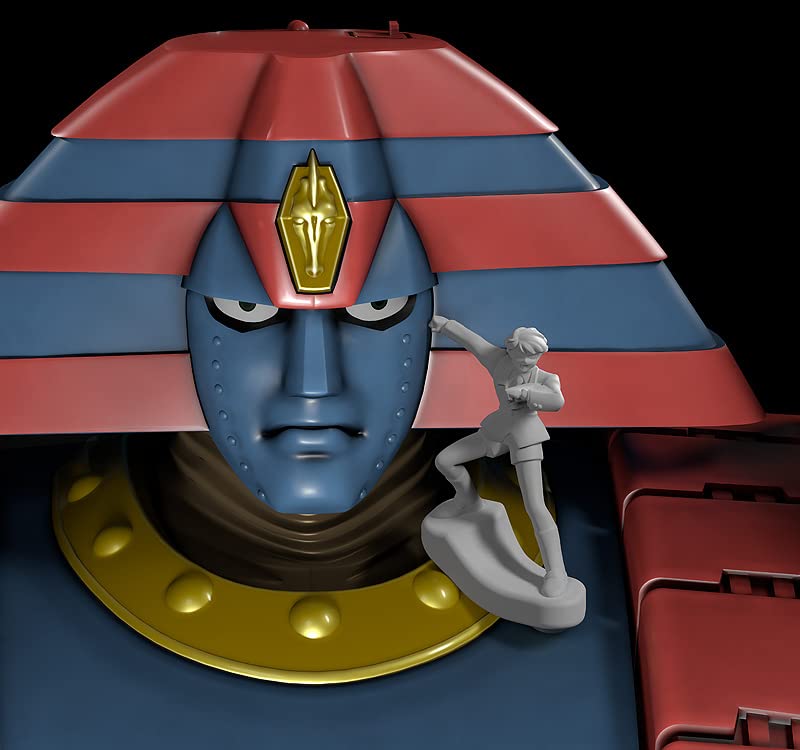 MODEROID Гигантский Робо АНИМАЦИЯ День, когда Земля остановилась Гигантский Робо Немасштабная Сборка Тип Пластиковая Модель