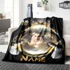 Customiz Name Personality Jul rapper Blanket Soft &Warm Sofa Office Bed Travel Lunch Break Blanket, Gift Suitable All Seasons