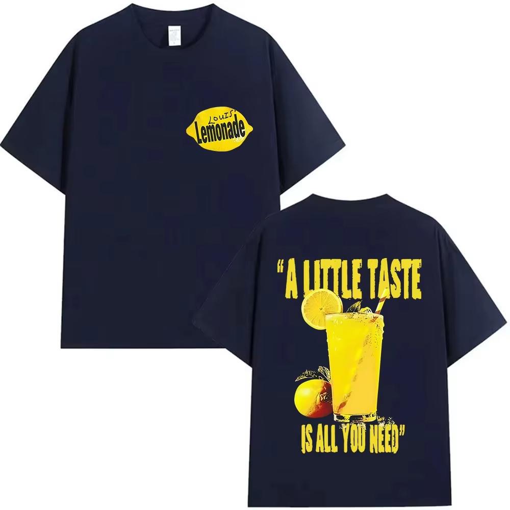 Louis Tomlinson Lemonade A Little Taste Is All You Need New Album 2026 Print T Shirts Unisex Women Fashion Cotton Streetwear