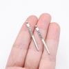 Tapered Pendant Crimp End Beads Accessories Parts Male Jewellery Massive Aesthetic Ornaments