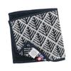 Iori Half Tree Imabari Towel Handkerchief Gift for Entrance Day Handkerchief, Pattern, 25x12.5cm (Navy) Graduation, Ceremony, Employment, Retirement,